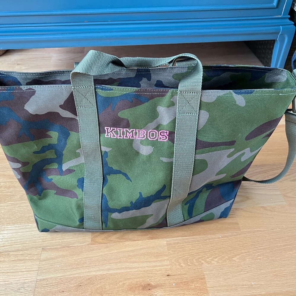 Monogrammed LL Bean Hunter's Tote